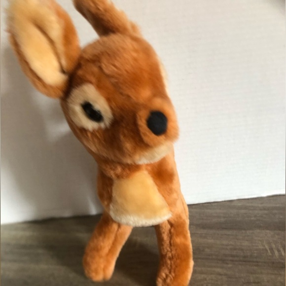 Vtg Jingle Holiday Plush Deer - Picture 4 of 10
